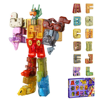 Genuine 26 English letters transformed toy set