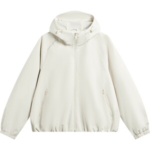 
Li Ning Outdoor CF Traceable Long Shell Jacket Women's Commuting Jacket Couple Windproof Loose Woven Casual Sportswear Men
