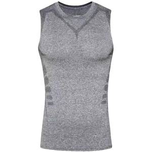 Fitness clothes Male tight body, shoulder breathability, breathable, fast dry sleeveless sports running sweat vest training top T -shirt
