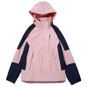 Suspense jacket for women in spring, autumn and winter 2025 new three-in-one removable plush thickened small top for men
