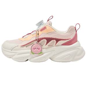 
Xtep children's shoes for autumn new children's soft sole sneakers for girls' rotating buckle casual shoes for mid-to-large children's trendy shoes