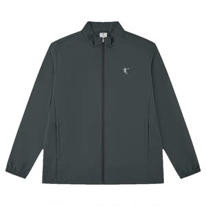 
Jordan stand collar jacket men's 2026 spring new waterproof and windproof casual business versatile windbreaker