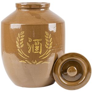 Wine jar for household sealed wine-soaked ceramic 10/20/50/100*0.5kg wine storage old earthenware wine jar