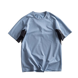 
2026 Summer Wind Nest air hole quick-drying cotton-feel short-sleeved T-shirt for men is breathable, moisture-wicking and better than coolmax