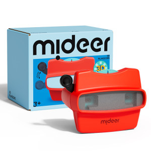 
mideer Milu 3D stereoscopic viewer children's scientific observation story slideshow portable viewer toy