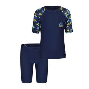 
Decathlon children's split swimsuit boy swimsuit boy professional training youth swimming trunks set IVA1