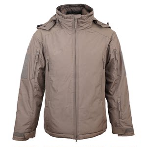 
Gray shell outdoor autumn and winter men's heavyweight thickened warm windproof hooded wear-resistant mountaineering hiking cotton jacket