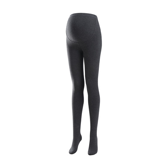 
October crystallized maternity leggings to keep warm in autumn and winter and not easy to fall out of gear to support the belly, high-waisted leggings and pantyhose