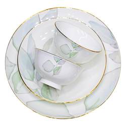 Kangqin ceramics bone china rice bowl for home use 2025 new style
