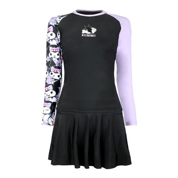 
Zhouke girls one-piece swimsuit upf50+ sunscreen fabric