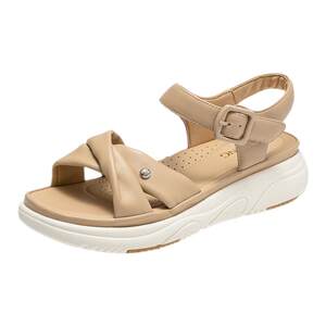
Aokang Women's Shoes Summer Sandals Simple and Comfortable Thick Soled Casual Fashion Sandals Store Delivery