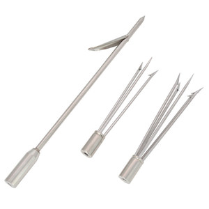 
Fishing and hunting harpoon head, stainless steel fishing device, large barbed dart head, replaceable harpoon head accessories