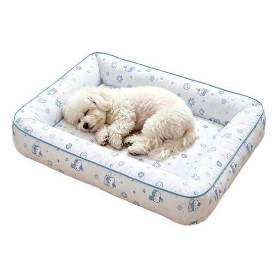 Dog kennel for all seasons, small dog summer sleeping den, semi-enclosed summer bed for big dogs, pet supplies