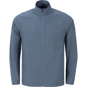 
ASICS new men's lightweight soft running jacket zipper stand collar simple and comfortable sports jacket