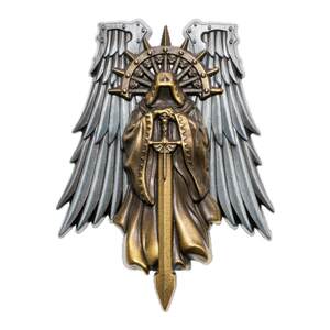 
Starforged Star casting Dark Angel Badge Pardon Angel Inner Ring Certificate Brooch Warhammer 40K Peripheral