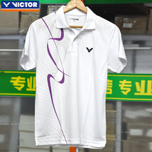 Уикдор VICTOR Победа Одежда для бадминтона Мужская футболка с короткими рукавами Спортивная одежда 1040