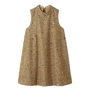 
LILY BROWN Spring and Summer CANDY Sleeveless Sequinlace Lace A-line Dress LWFO251808