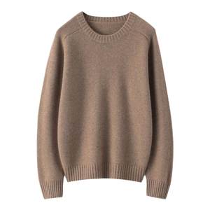 
Consinee A-grade yarn thickened 100 pure cashmere sweater women's round neck 2025 new autumn and winter knitted base sweater