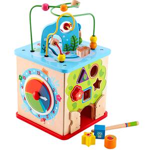 
Hape Fun Game Box Bend Jewelry Treasure Box Baby Hexahedral Boy Girl Baby Early Education Education Toys 1Y