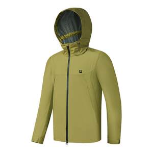 
FILA official couple woven jacket 25 autumn new fitness outdoor sports windproof moisture-permeable hooded top