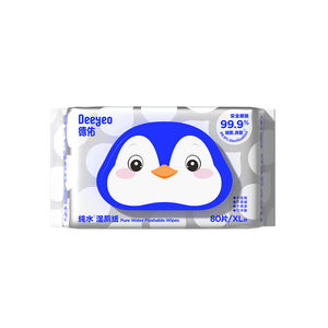 
[Buy it conveniently] Deyou Pure Water Wet Toilet Paper Family Affordable Pack Women's Special Toilet Wet Toilet Paper for Pregnant Women Wet Wipes