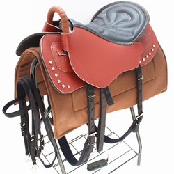Horse Saddle Complete Set Of Harness Cowhide New Style Malaysian Tourist Saddle Pony Pony Equestrian Supplies Special Offer
