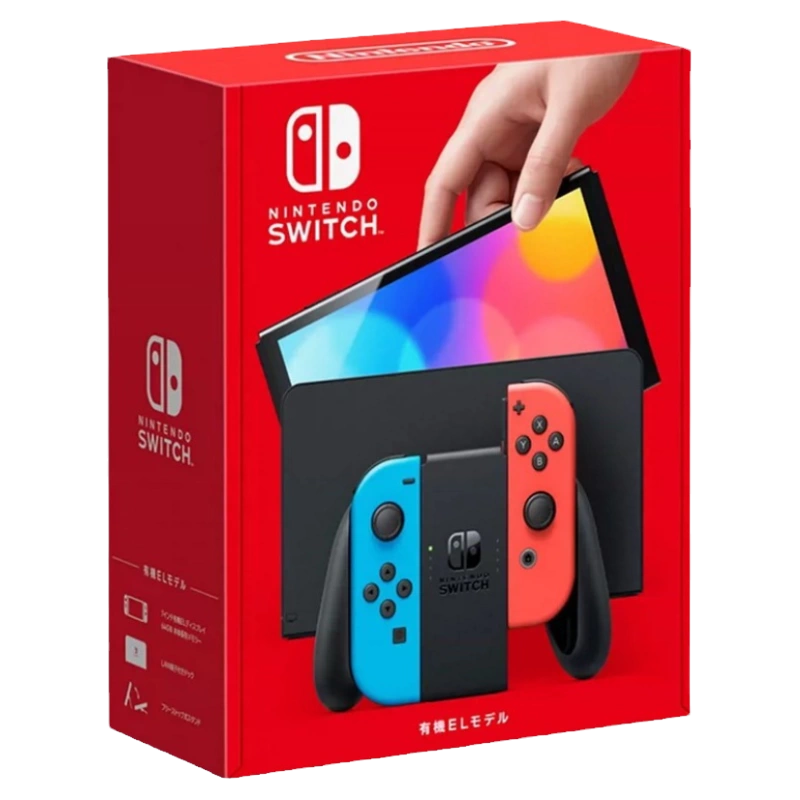 阿里官方自营】Nintendo Switch任天堂掌机红蓝白色主机OLED游戏机多 