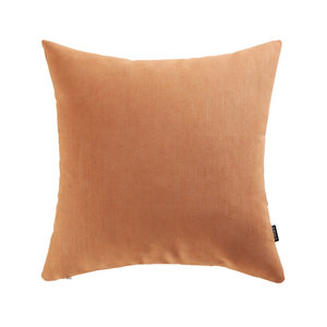 Cream style thickened chenille vertical pattern pillow solid color cushion living room sofa square waist pillow bedside backrest cover