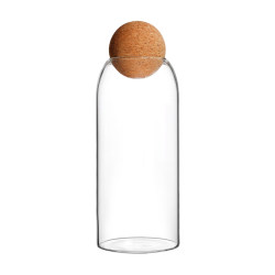 Coffee bean sealed can cork display can