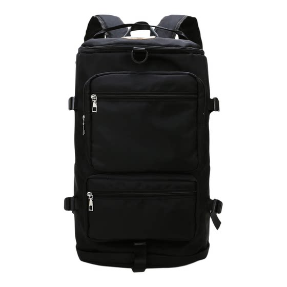 Large -capsule travel bag female super large men's backpack baggage bag basketball training package dry wet separation fitness bag