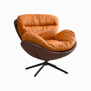 
Nordic single rotating sofa chair modern minimalist balcony home living room lazy leisure chair rotating eggshell chair
