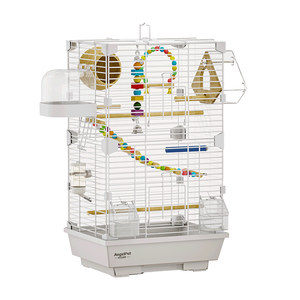 
Bird Cage Parrot Cage Large Home Luxury Villa New Splash-proof Hand Raised Tiger Skin Peony Xuanfeng Special New Model