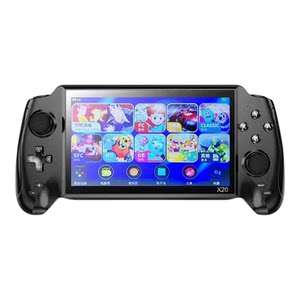 
7-inch large screen retro FC handheld nostalgic game console handle joystick multi-simulator children's handheld console connected to TV