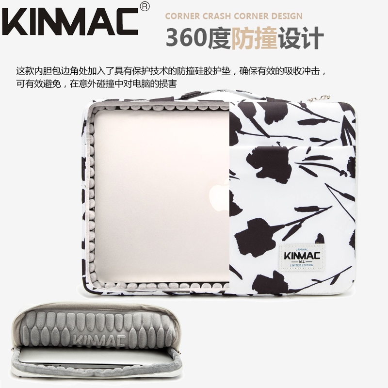 欧美笔记本电脑苹果13小米14华为15手提内胆包16寸平板保护套女潮