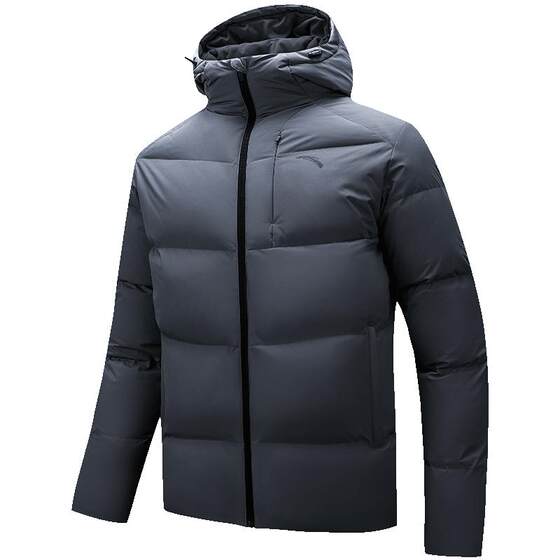
[Same style as Fan Zhendong] ANTA bread down jacket丨Short four-proof down jacket men's warm hooded jacket