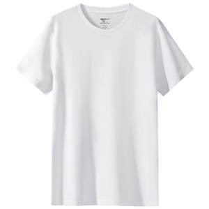 
Septwolves pure cotton men's short-sleeved Tt-shirt vest underwear cotton white old man's shirt half-sleeved summer crew neck undershirt
