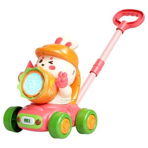
2026 Internet celebrity popular children's fully automatic handheld stroller bubble blowing machine for infants and young children safe and non-toxic for boys and girls