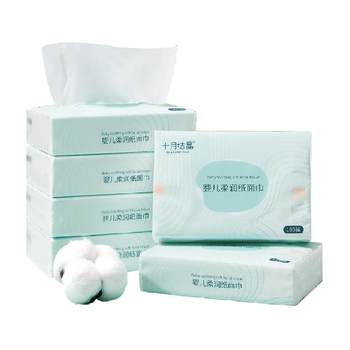 
October Crystal Baby Soft Paper Cream Paper Scarf