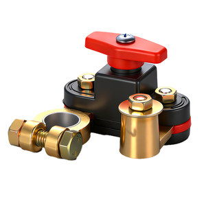 
Rotatable car battery power-off switch pure copper negative pole positive new agricultural vehicle truck battery power-off switch