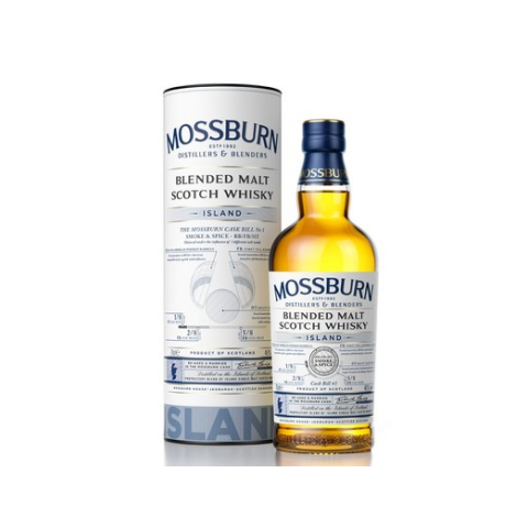 莫斯本双桶版岛屿纯麦威士忌MossburnIsland国行正品英国进口洋酒