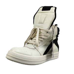 RO shoes inverted triangle high -top shoes men's leather high milk fragrant casual high street shoes big hook big hook boots women's tide