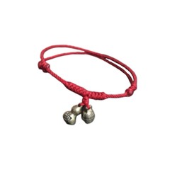 Native Red String Anklets For Couples Men And Women King Kong Knot Copper Money Gourd Pixiu Year Of Rabbit Lucky Twelve Zodiac Jade Models