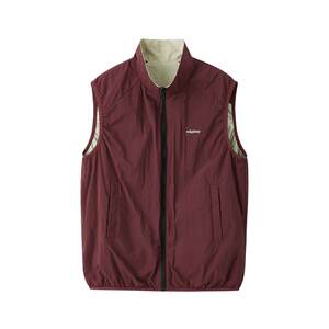 
Wild Pear/Wild Pear 2025 new outdoor sports two-sided vest lightweight vest hiking multi-color men and women