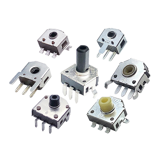 5只|迷你小型编码器按压开关EC06替TTC ALPS小风扇鼠标滚轮编码器