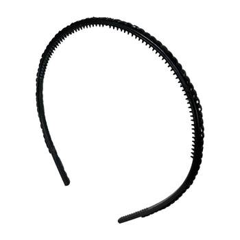 Poetry and picturesque black teeth-resistant headband