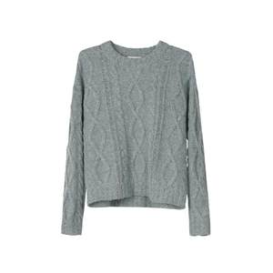 
TALASA shopping mall same wool sweater for women 2025 new winter retro warm cork soft glutinous age-reducing lazy style