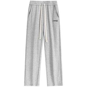 
Coca-Cola/Coca-Cola casual pants for men and women in autumn and winter gray American trendy floor-length mopping pants straight-leg sports pants