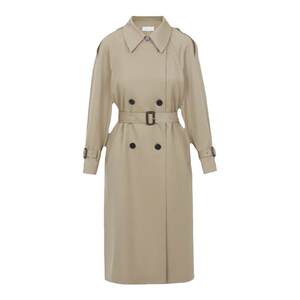 
Langzi wool Basic wardrobe retro temperament windbreaker coat coat autumn new style