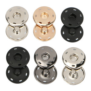 
Concealed button metal coat button top button women invisible large size men's wool clothes button button shirt snap button mother button