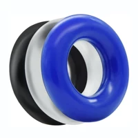 Soft Stretchy Cock Donut Rings Waterproof Silicone Ring Band